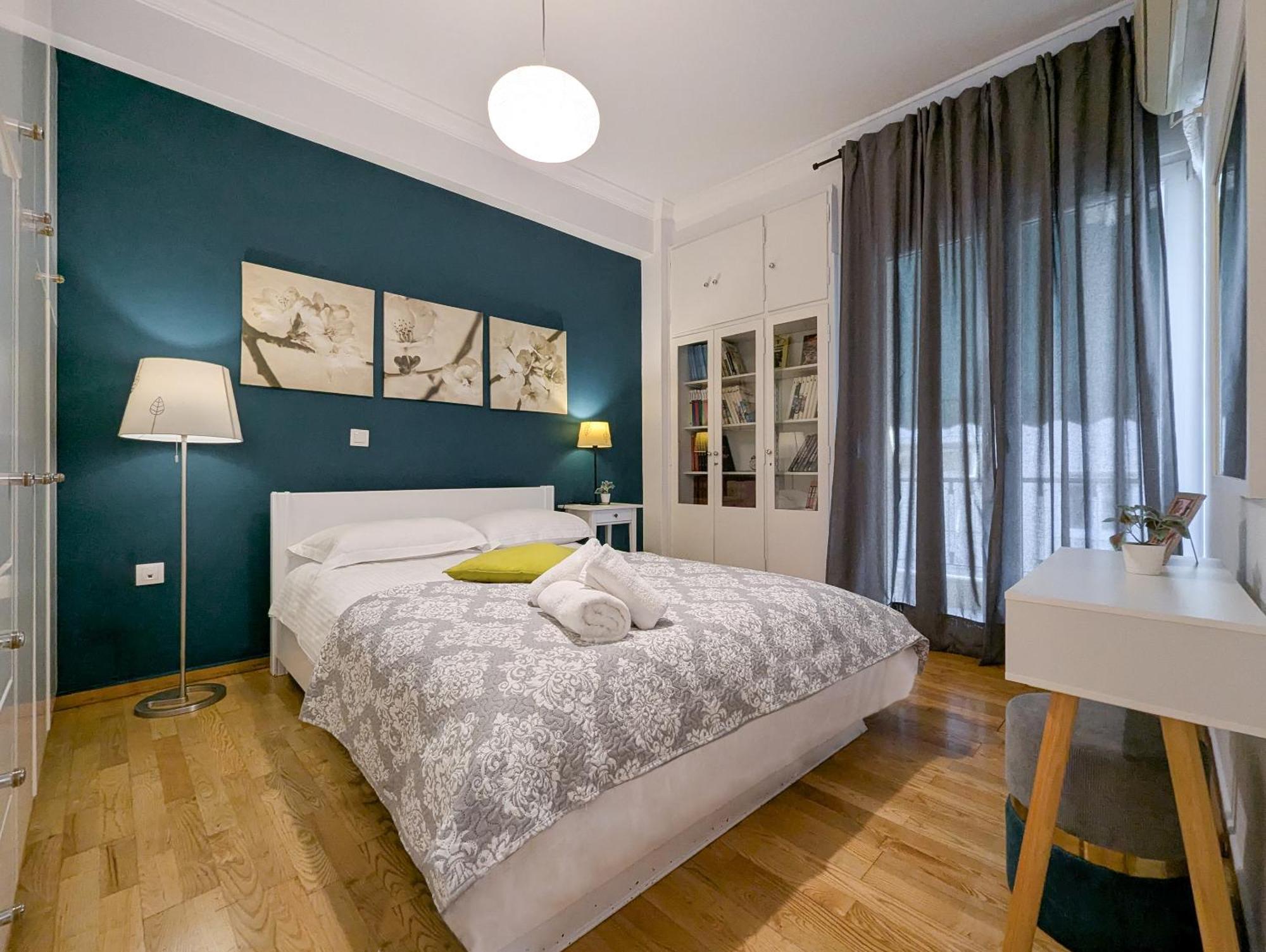 Spacious Apt For 5 Guests Next To Acropolis&Metro เอเธนส์ ภายนอก รูปภาพ