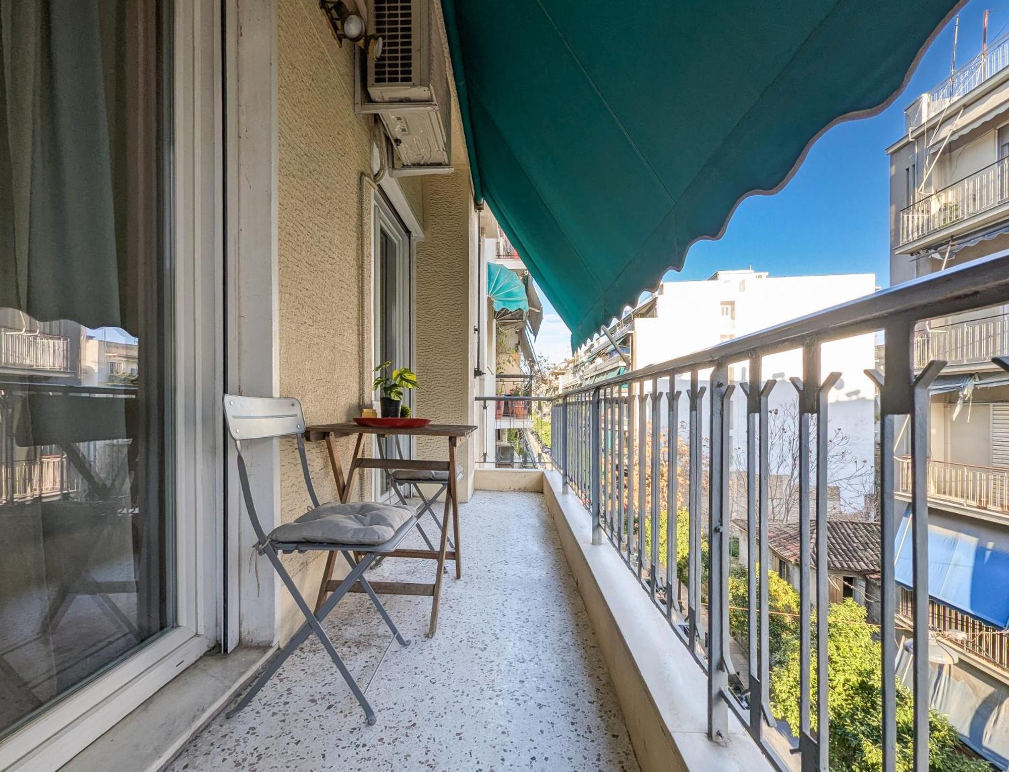 Spacious Apt For 5 Guests Next To Acropolis&Metro เอเธนส์ ภายนอก รูปภาพ
